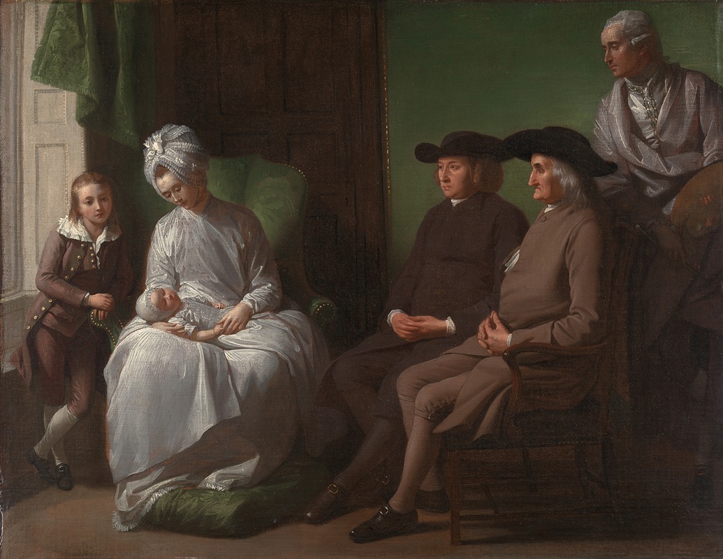 Benjamin West - The Artist and His Family