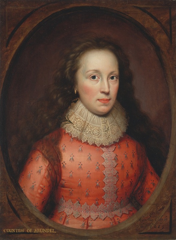 Cornelis Jonson van Ceulen - Martha Temple, Lady Penyston