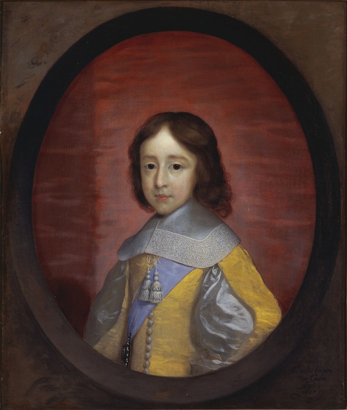 Cornelis Jonson van Ceulen - William III, Prince of Orange, as a child