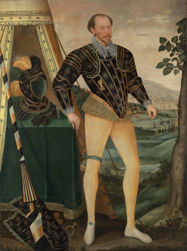 Daniël van den Queborne - Sir William Drury, of Hawstead, Suffolk