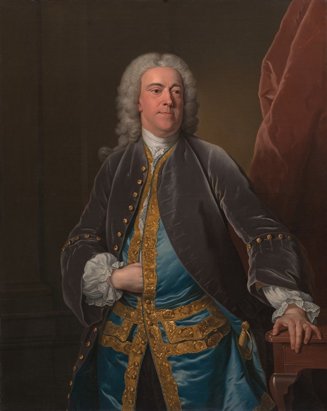Jean-Baptiste van Loo - The Rt. Honorable Stephen Poyntz, of Midgham, Berkshire