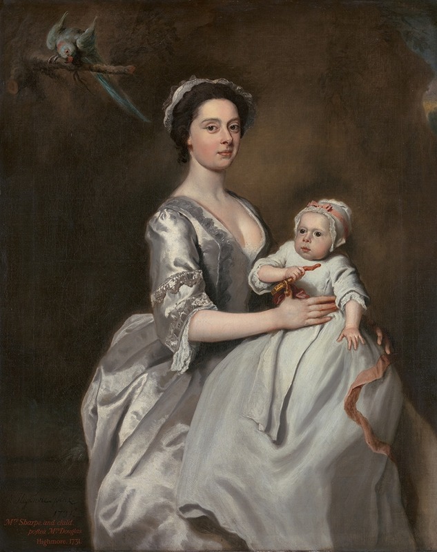 Joseph Highmore - Mrs. Sharpe and Her Child