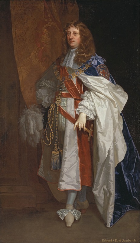 Sir Peter Lely - Edward Montagu, first Earl of Sandwich