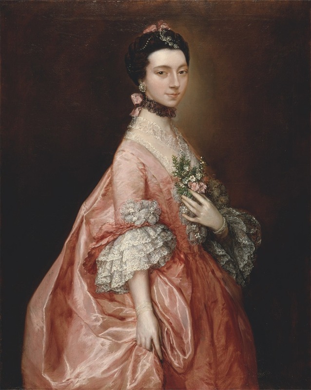 Thomas Gainsborough - Mary Little, later Lady Carr