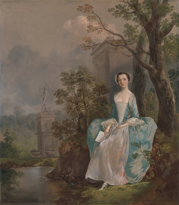 Thomas Gainsborough - Portrait of a Woman