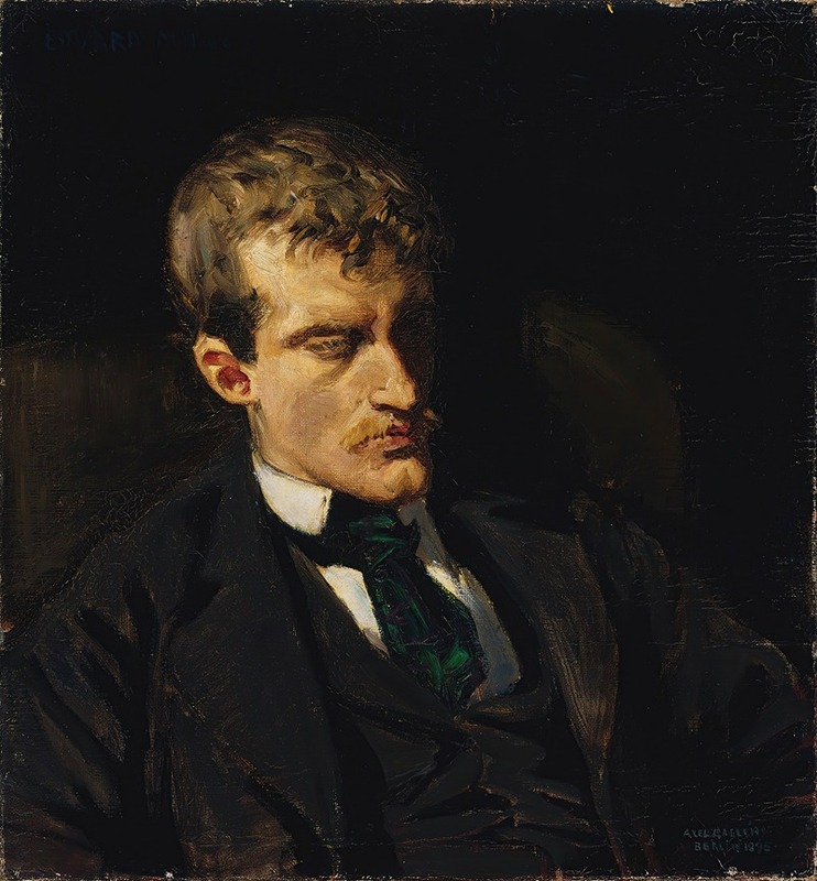 Akseli Gallen-Kallela - Portrait Of Edvard Munch