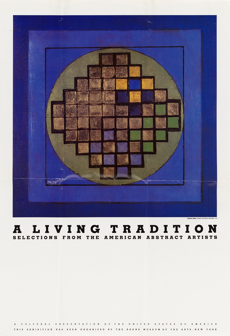 U.S. Information Agency - A Living Tradition. Selections from the American Abstract Artists