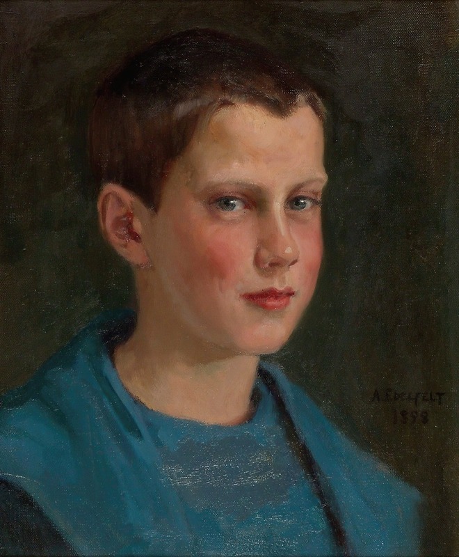 Albert Edelfelt - Erik Edelfelt Lapsena