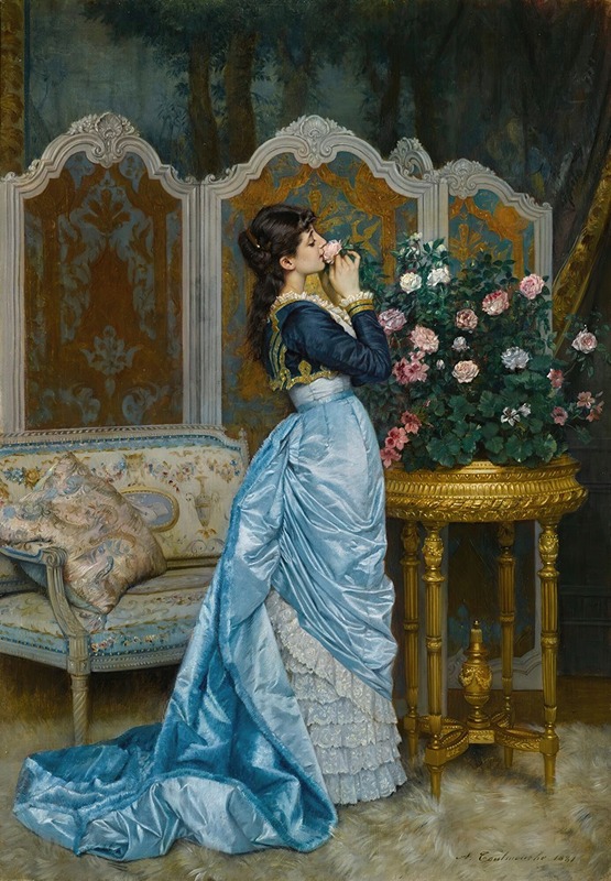 Auguste Toulmouche - Day Dreaming