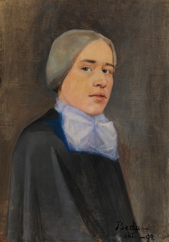 Beda Stjernschantz - Self-Portrait