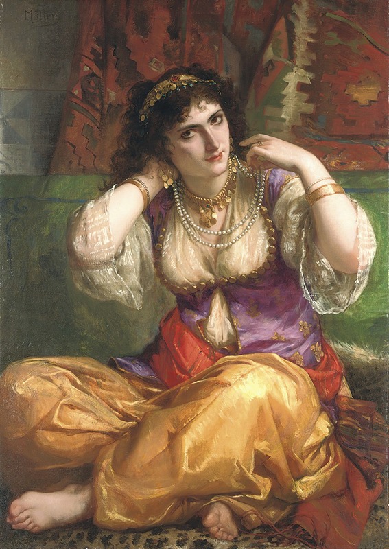 Charles Louis Müller - The Odalisque