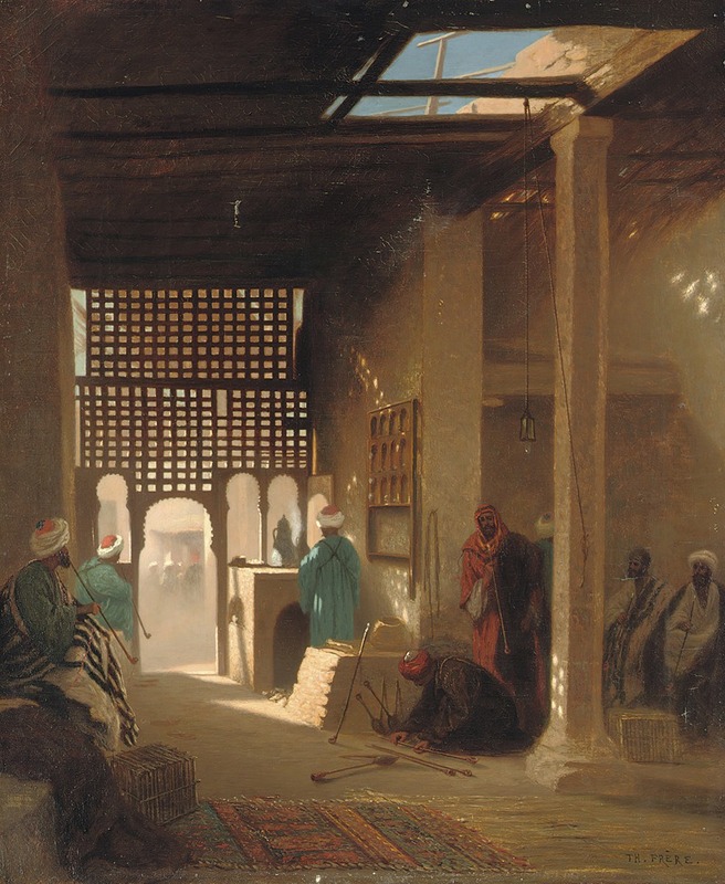 Charles Théodore Frère - Moorish Cafe