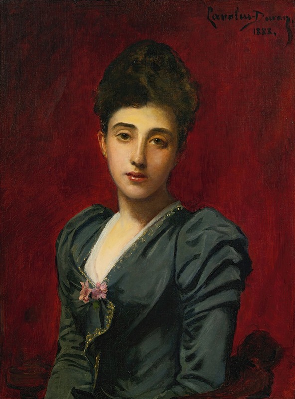 Carolus-Duran - Portrait Of The Countess Lily De Roussy De Sales