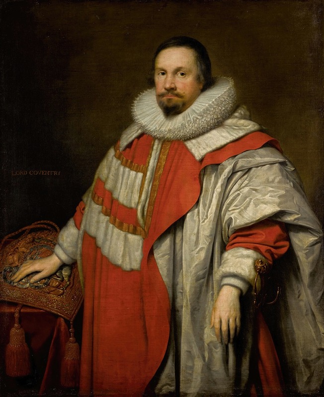 Cornelis Jonson van Ceulen - Portrait Of Thomas, 1st Baron Coventry (1578-1640), Lord Keeper Of The Great Seal