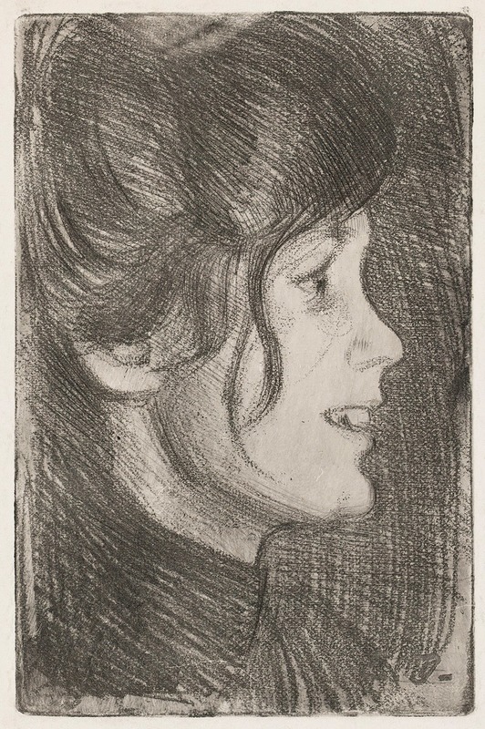 Eero Järnefelt - Portrait Of A Young Woman