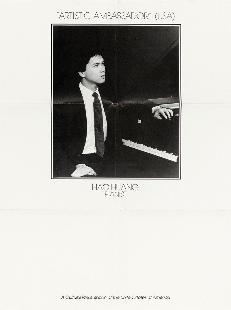 U.S. Information Agency - ‘Artistic Ambassador’ (USA): Hao Huang. Pianist