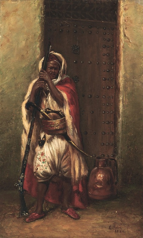 Eugène Pavy - Guarding The Door