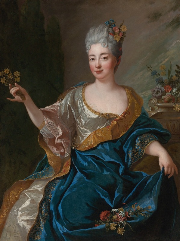 Jean-François de Troy - Portrait Of A Lady