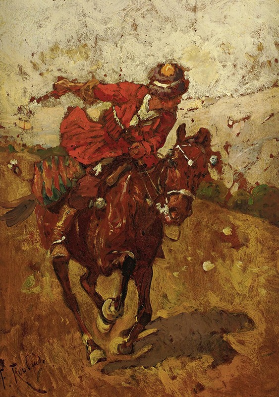 Franz Roubaud - Cossack Horseman