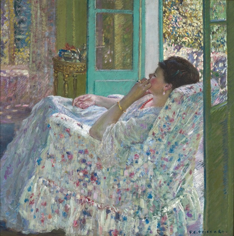 Frederick Carl Frieseke - Afternoon – Yellow Room