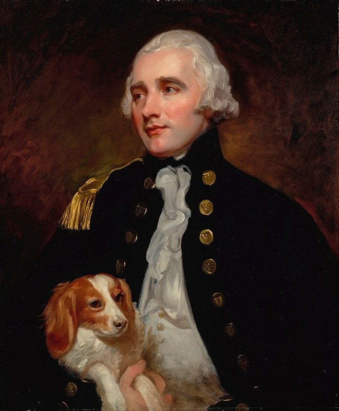 George Romney - Portrait Of An Officer Of The Corps Of Engineers, Half-Length, Formerly Identified As Sir George Grey