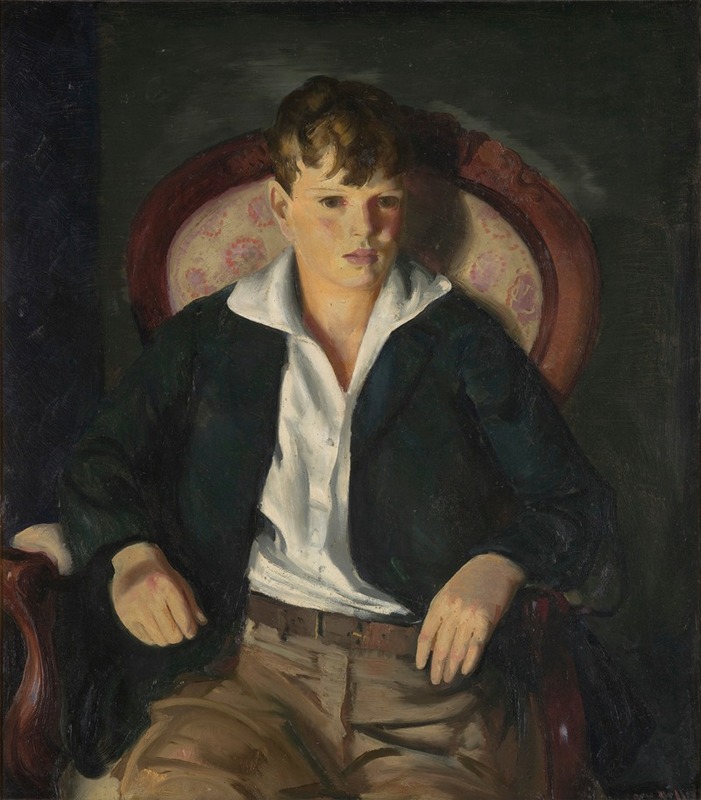 George Wesley Bellows - Portrait Of A Boy