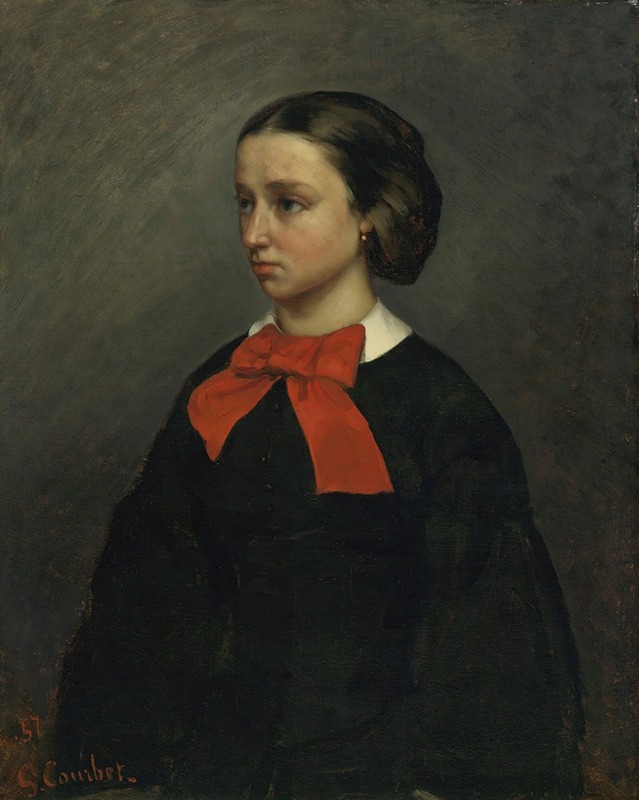 Gustave Courbet - Mademoiselle Jacquet