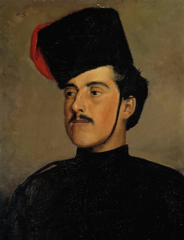 Helene Schjerfbeck - The Cossack (The Beautiful Cossack)