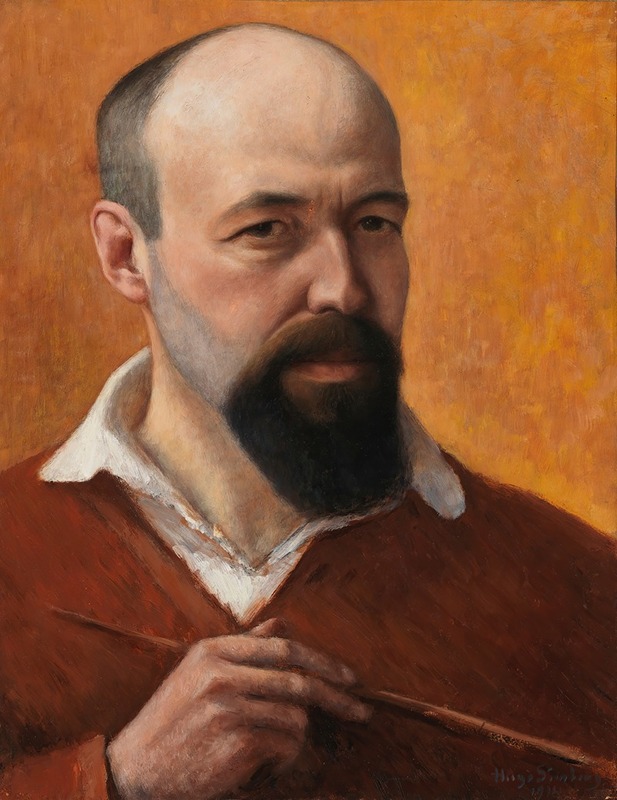 Hugo Simberg - Self-Portrait