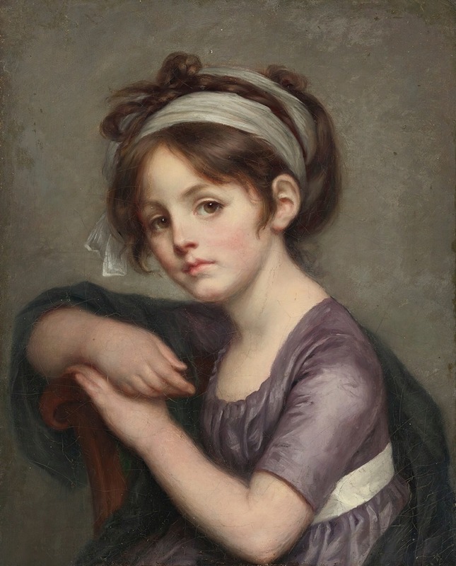 Jean-Baptiste Greuze - Portrait Of A Young Girl