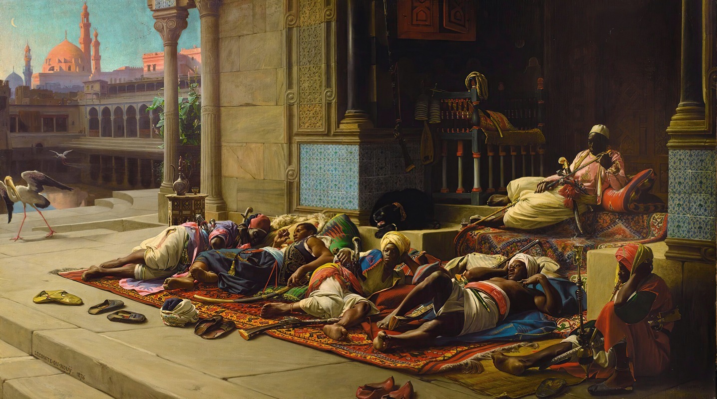 Jean Lecomte du Nouÿ - The Harem’s Gate, Souvenir Of Cairo