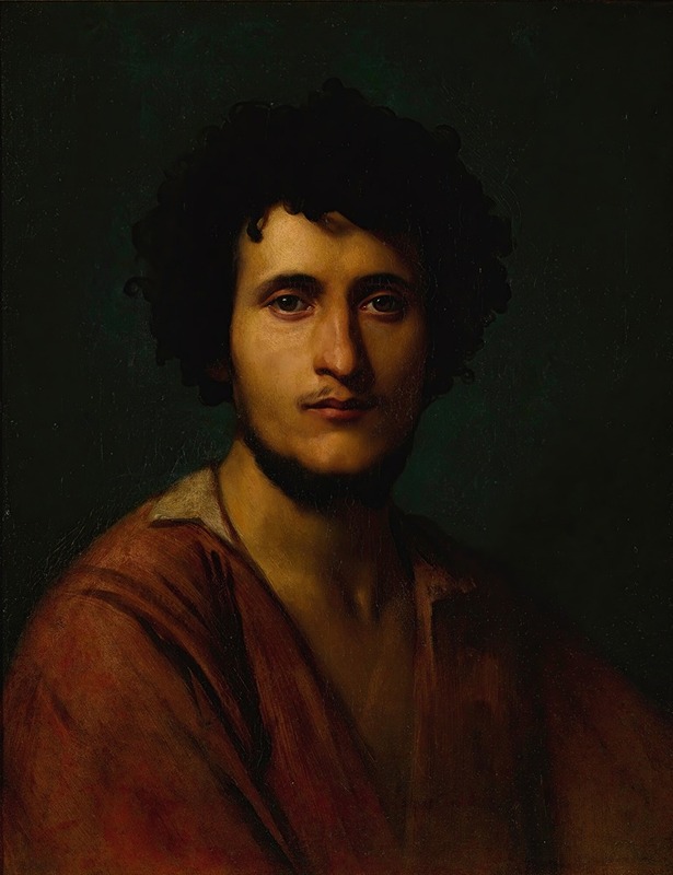 Jean-Léon Gérôme - Portrait Study Of Giacomo Orlandi Di Subiaco