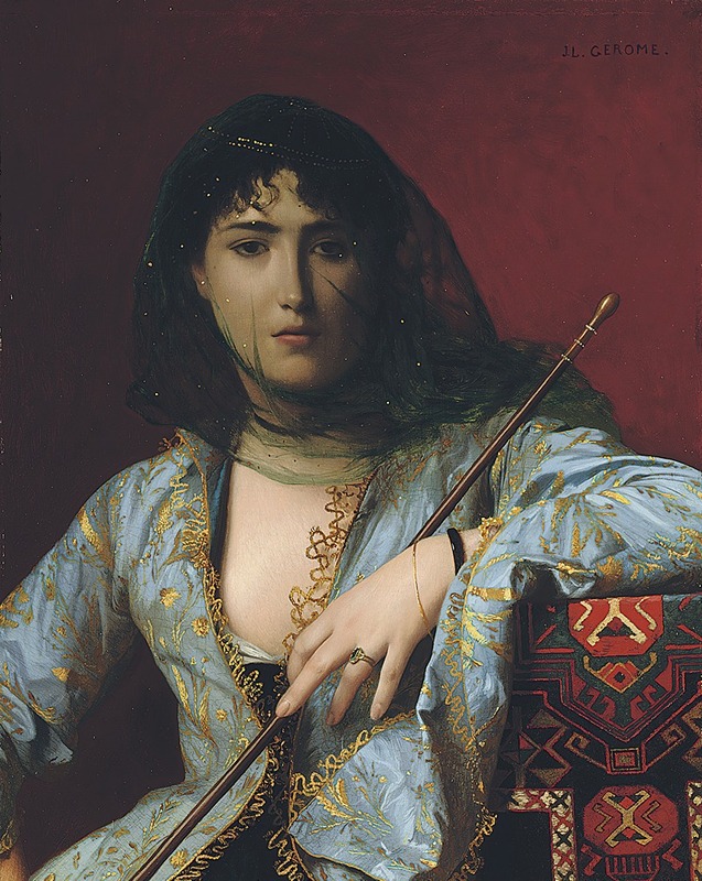 Jean-Léon Gérôme - Veiled Circassian Beauty