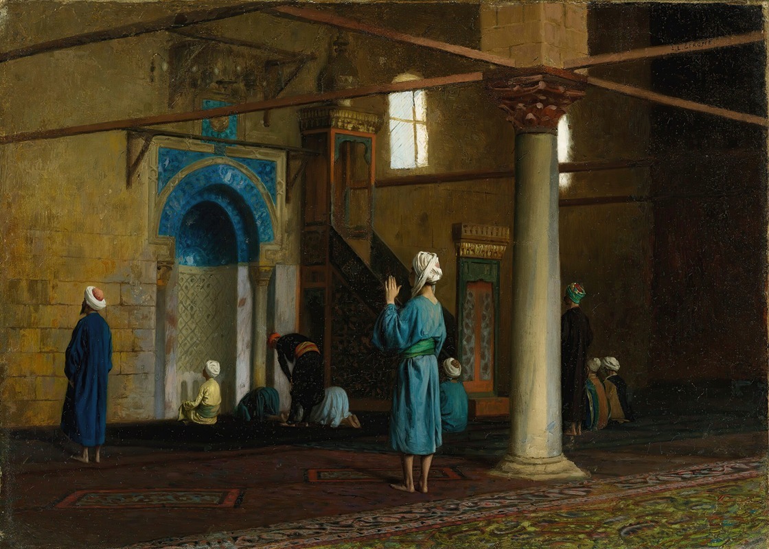 Jean-Léon Gérôme - At Prayer, Cairo
