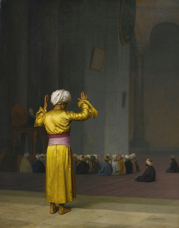 Jean-Léon Gérôme - Prière Dans La Mosquée