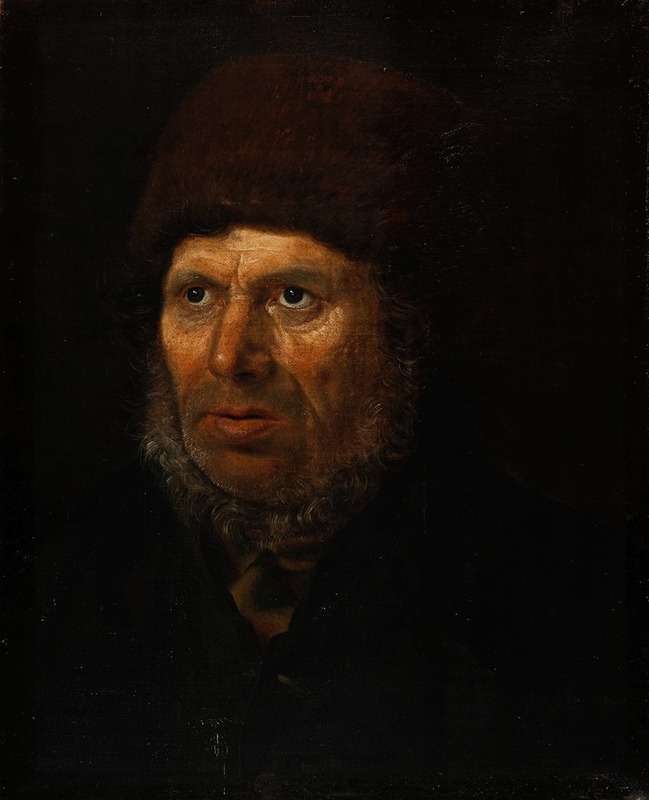 Johannes Jensen - Portrait Of An Old Sailor
