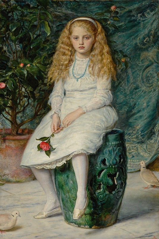 Sir John Everett Millais - Nina, Daughter Of Frederick Lehmann, Esq.