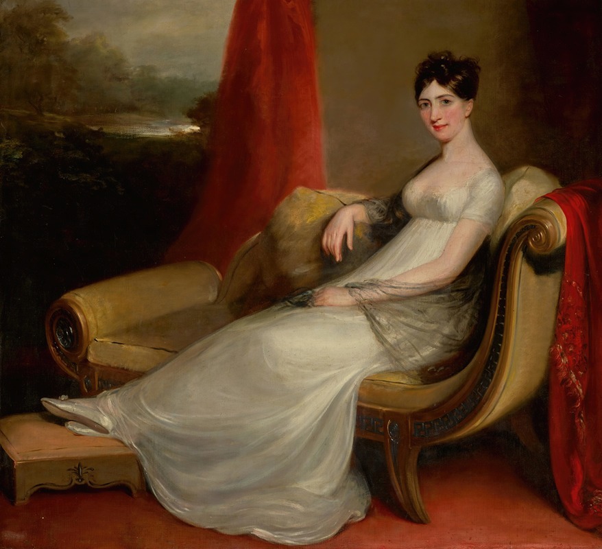 John James Masquerier - Portrait Of Maria Vicenta Solís Lasso De La Vega, Duchess Of Fernán-Nuñez
