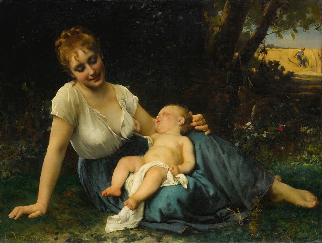 Léon-Jean-Basile Perrault - A Rest In The Shade