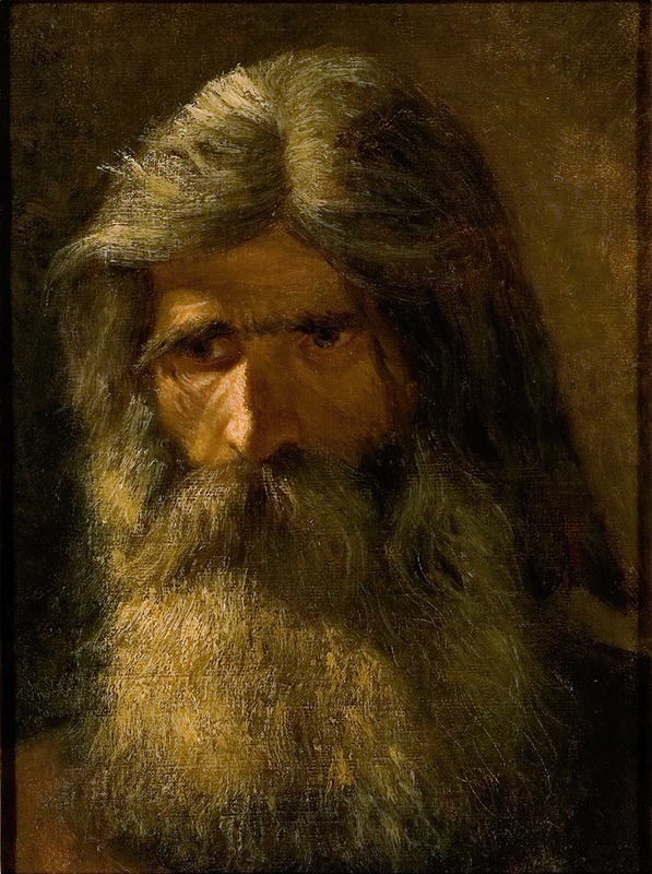 Mårten Eskil Winge - Portrait Of A Bearded Man