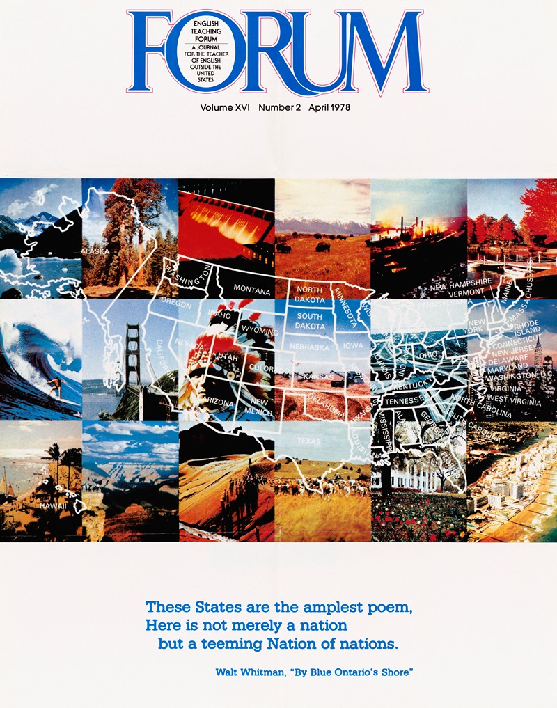 U.S. Information Agency - Forum. Volume XVI No.2 April 1978