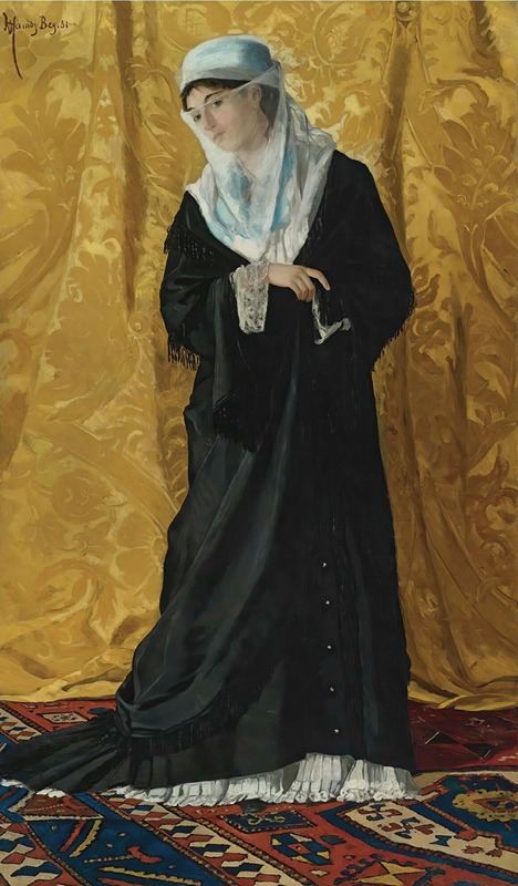Osman Hamdi Bey - A Lady Of Constantinople