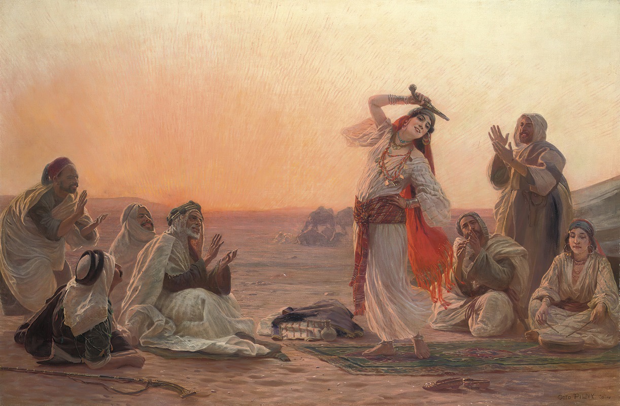 Otto Pilny - A Dance At Sunset
