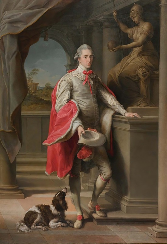 Pompeo Batoni - Portrait Of John, 3rd Baron Monson Of Burton