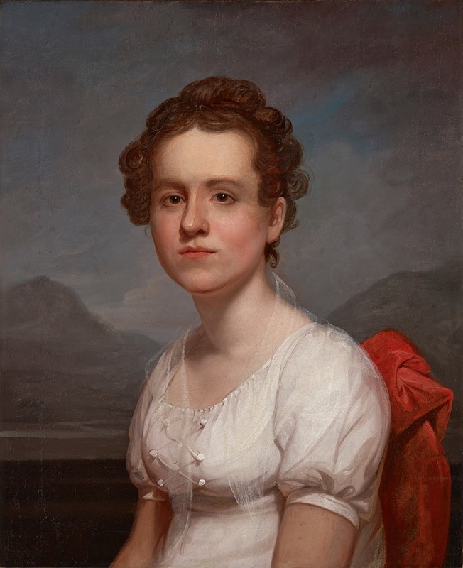Rembrandt Peale - Portrait Of Helen Miller (Mrs. Charles G. Mclean)