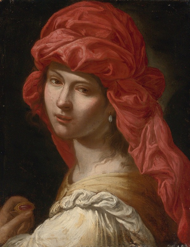 Roman School - Head Of A Sybil