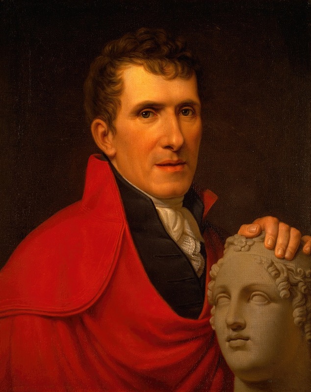 Rudolph Suhrlandt - Portrait Of Antonio Canova