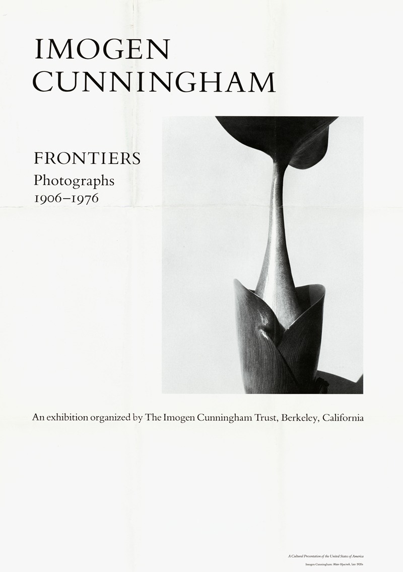 U.S. Information Agency - Imogen Cunningham. Frontiers. Photographs 1906-1976