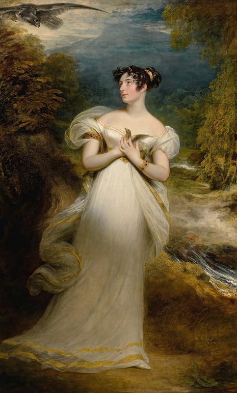 Sir William Beechey - Portrait Of Miss Mary Payne