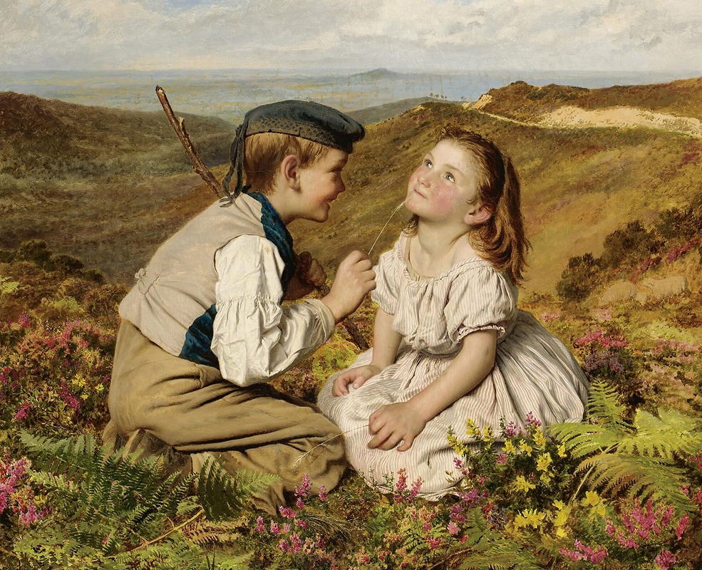 Sophie Anderson - It’s Touch And Go, To Laugh Or No
